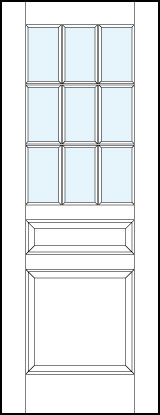 pl229 MDF Interior Door