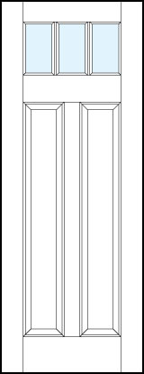 pl243 MDF Interior Door