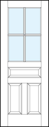 pl304 MDF Interior Door