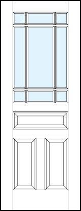 pl319 MDF Interior Door