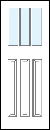 pl333 MDF Interior Door