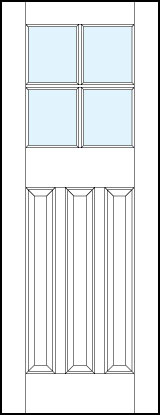 pl334 MDF Interior Door