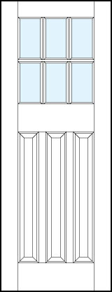 pl336 MDF Interior Door