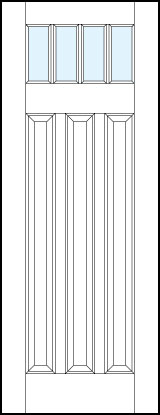 pl344 MDF Interior Door
