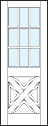 pl409 MDF Interior Door