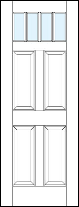 pl444 MDF Interior Door