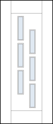 Pant-Grade MDF Interior Door - tm1040w - TruStile