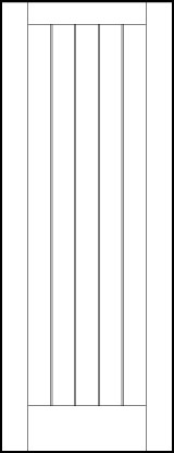 vg1010 MDF Interior Door