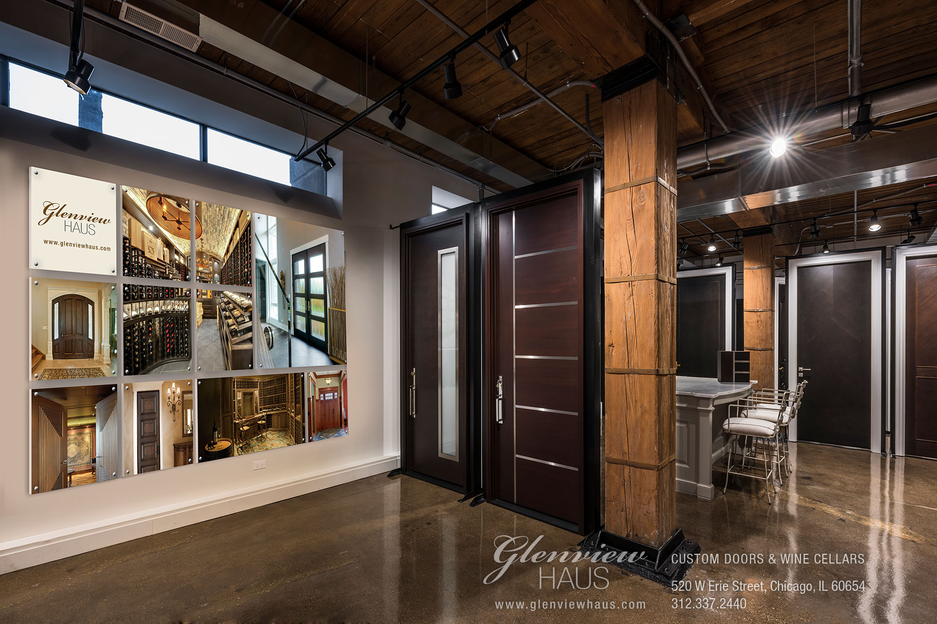 Door Gallery, Euro Technology Doors - Glenview Haus in Chicago.
