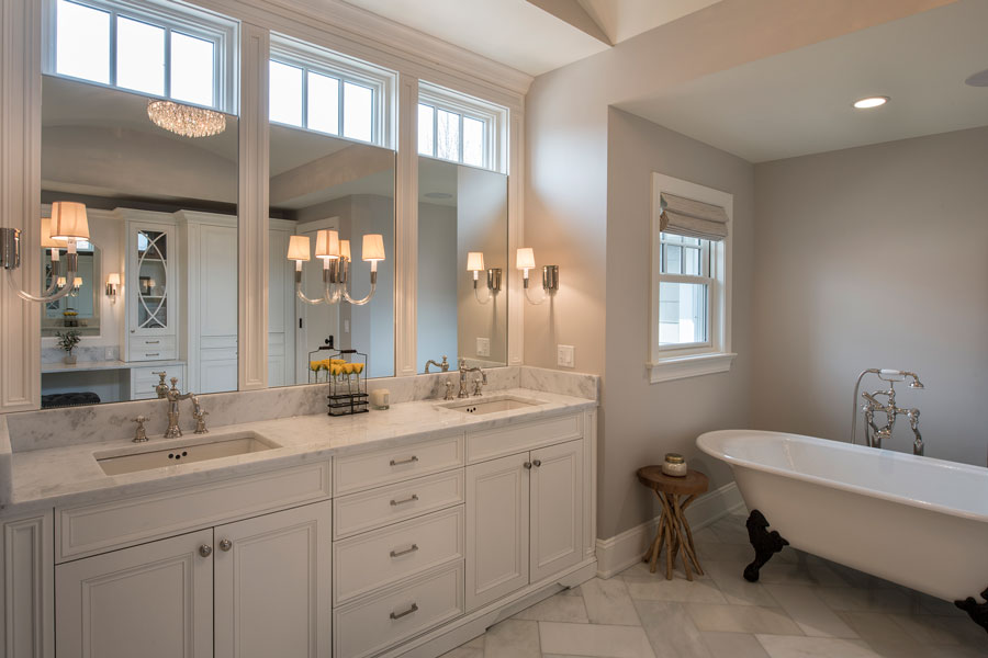 Classic Bathroom Cabinets - Glenview Haus 3