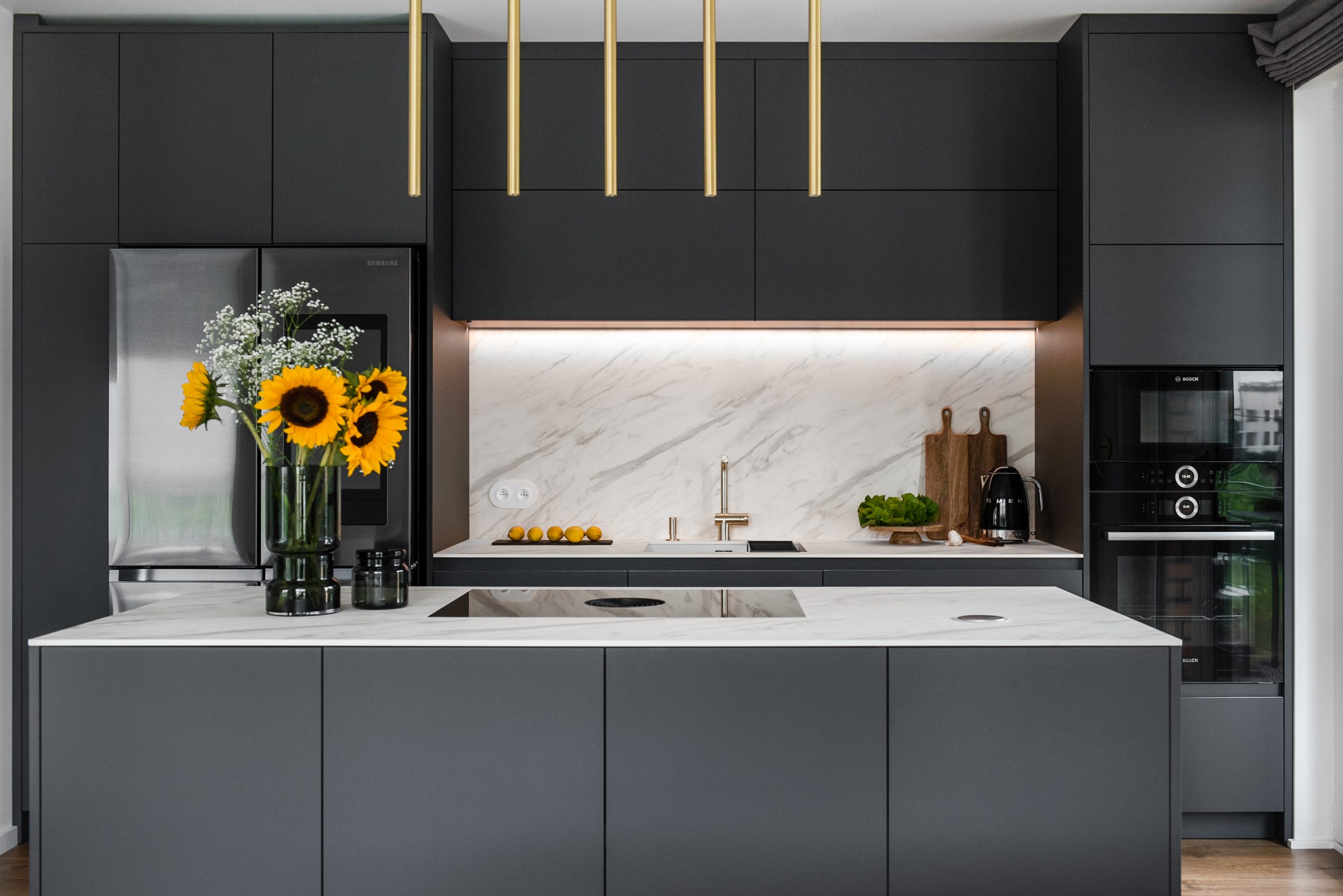 01-Custom-Modern-Kitchen - Glenview Haus Custom Front and Interior ...